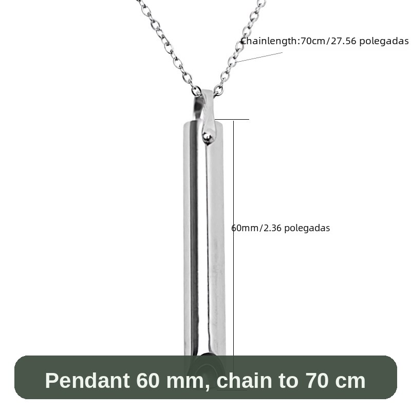Size guide: the pendant is about 60 mm long on an adjustable chain up to 70 cm - light enough to wear all day.